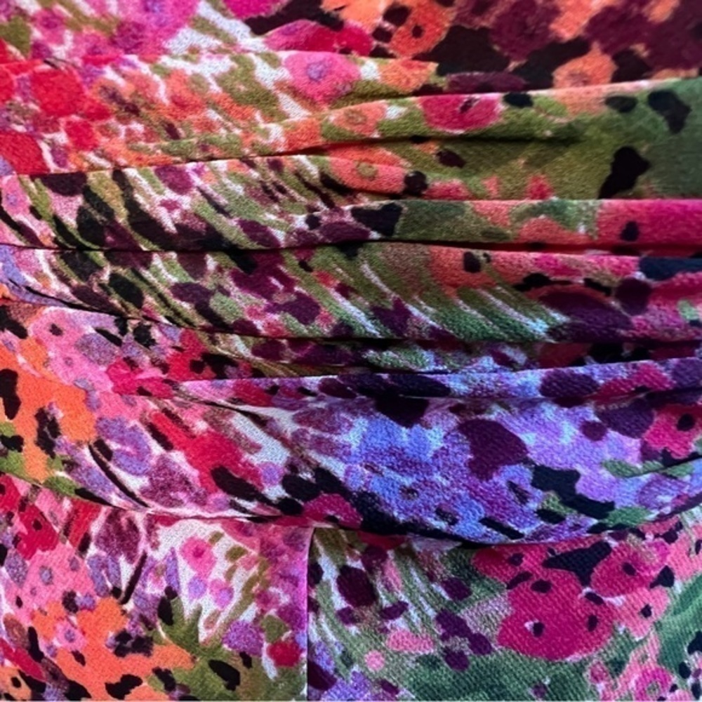 New Directions sleeveless multi-colored dress, Sz 14. Preowned. Like new. - Picture 4 of 9